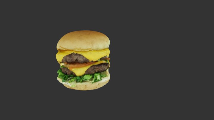 Burger 1 3D Model