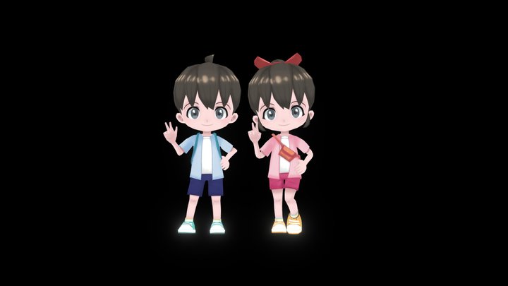 SD_Character 3D Model