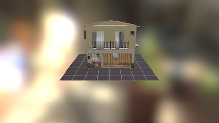 House Fruitshop 3D Model