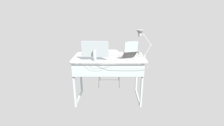 Work_table 3D Model
