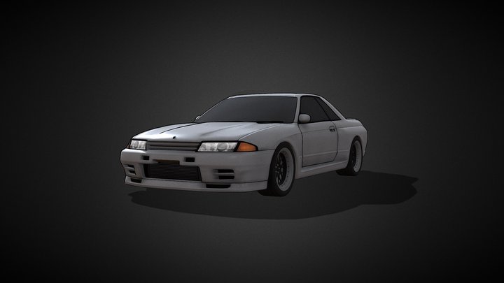 Nissan Skyline GT-R R32 3D Model