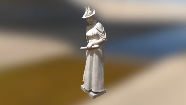 Lady – Kostenloses 3D-Modell STL