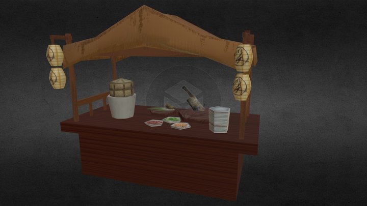 Vendor 3D Model