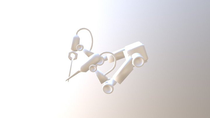 Robot Hands Test 3D Model