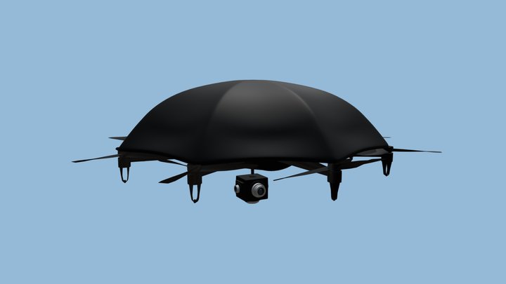 Le Drone Parapluie 3D Model