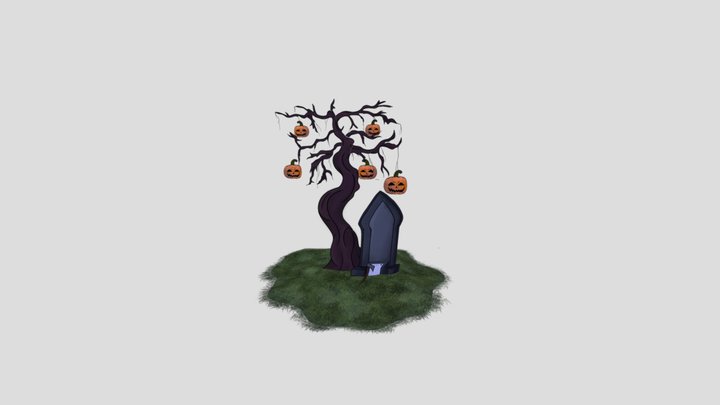 Árbol en Blender: Umbra Skeleta 3D Model