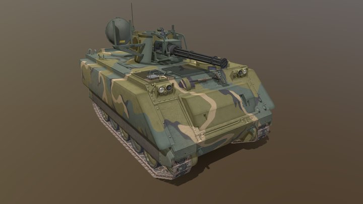 M163A2 VADS – Modelo 3D gratuito STL