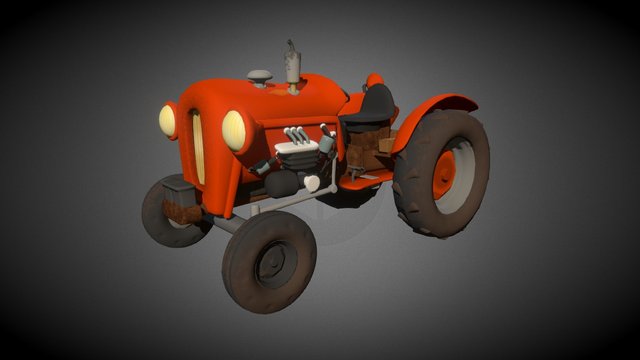 Tractor 3D Model