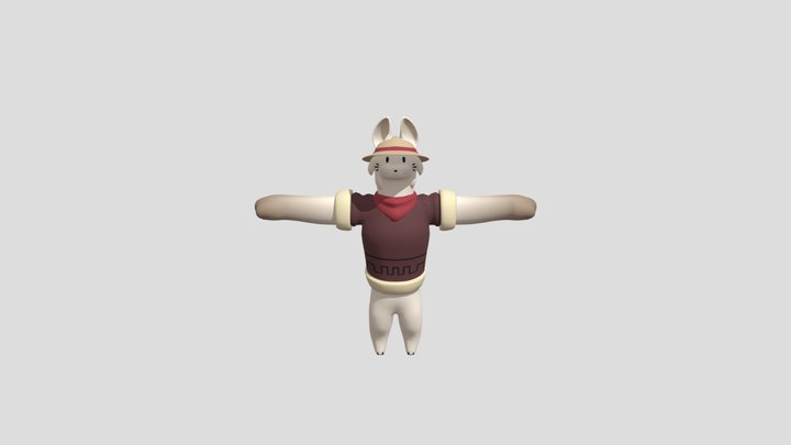 Farmer NPC 3D Model