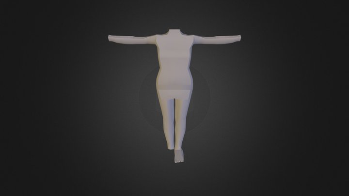 TalithaW_Body and Foot 3D Model