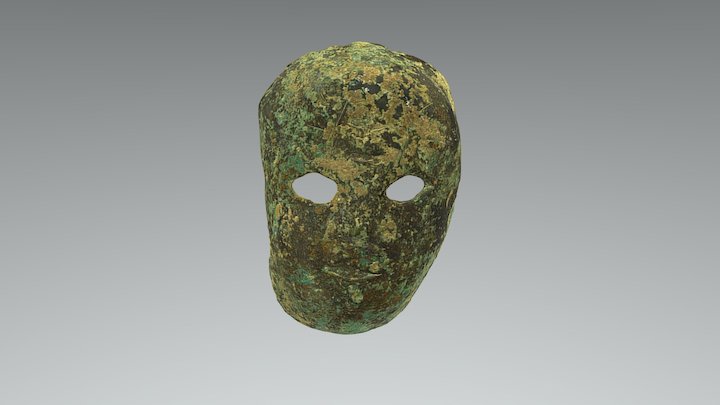 Copper Mask 3D Model