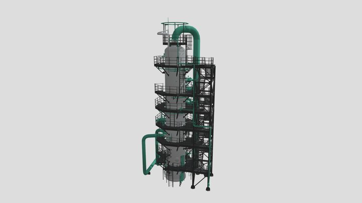 MEG Regeneration Unit 300PM-1 3D Model