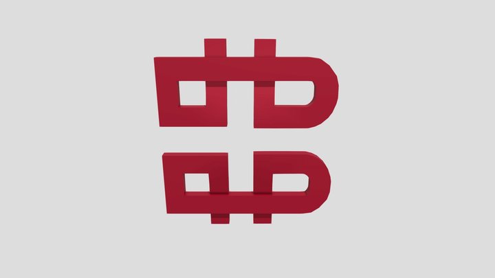 BTCS logo test 1 3D Model