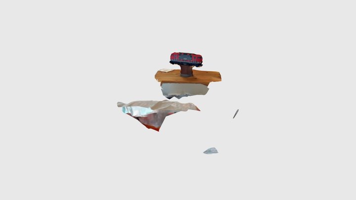 Lego train 3D Model