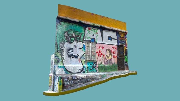 MURO DETALLE 3D Model