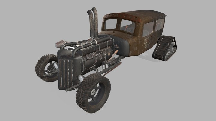 Baggi Car 3D Model