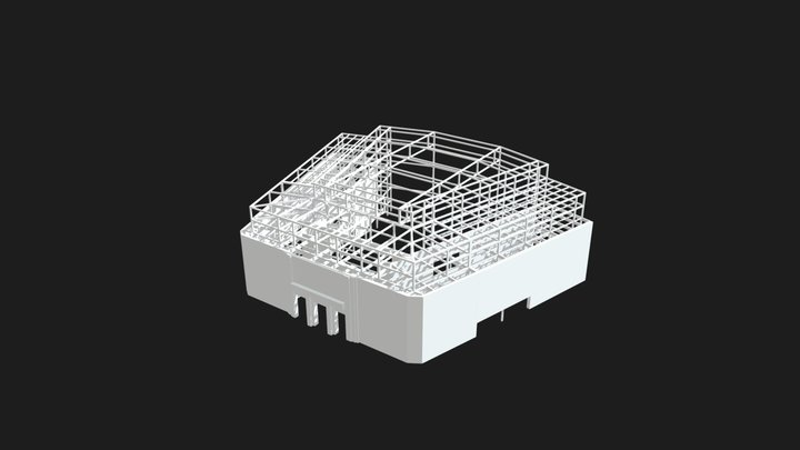 Schauspielhaus 1 3D Model