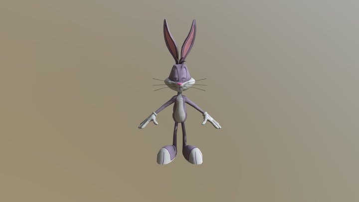 Play Station Vita -Bugs Bunny 3D Model