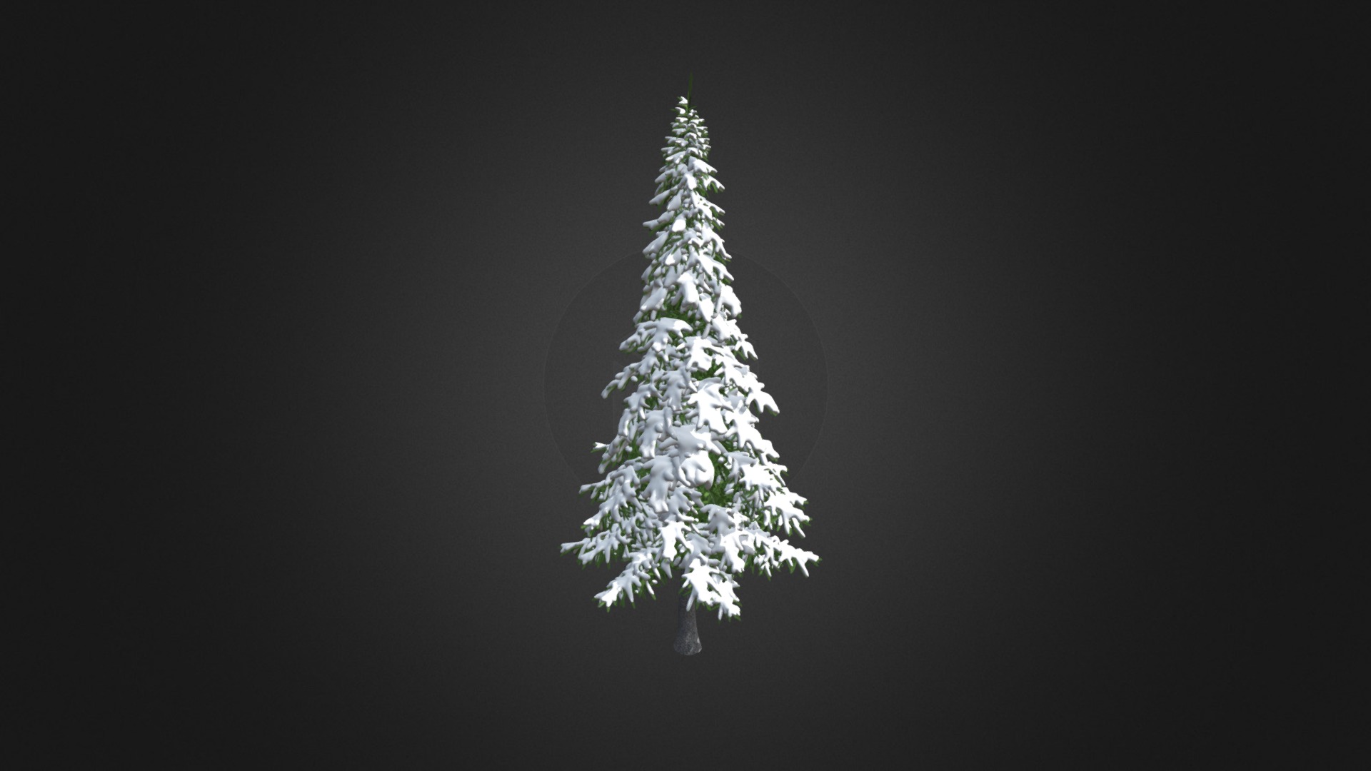 3D model Fir Tree with Snow 3D Model 7m - This is a 3D model of the Fir Tree with Snow 3D Model 7m. The 3D model is about a tree with snow on it.
