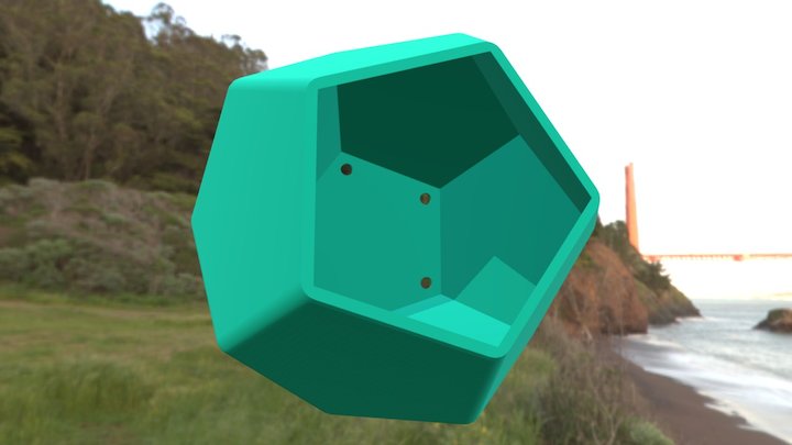 MACETA GEOMÉTRICA 1 3D Model