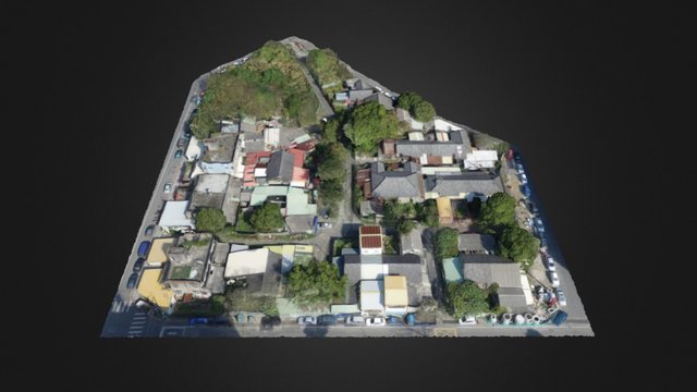 林務局宿舍 Forestry Bureau Residential Cluster@Taiwan 3D Model