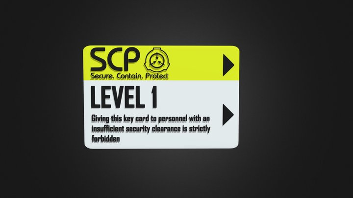 SCP:CB Keycard L1