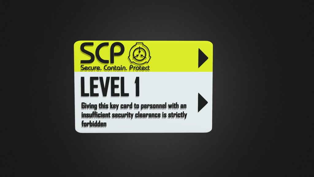 SCP:CB Keycard L1