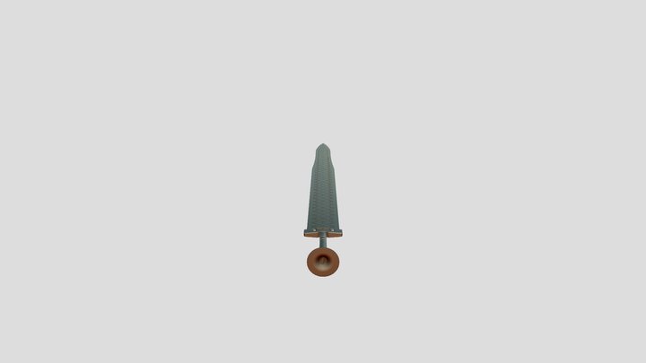 Cultural Artifact: The Sword of Goujian 3D Model