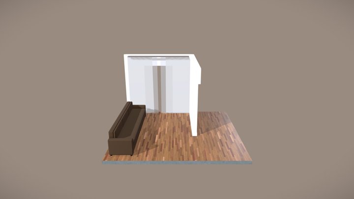 Maquete sala 03 3D Model