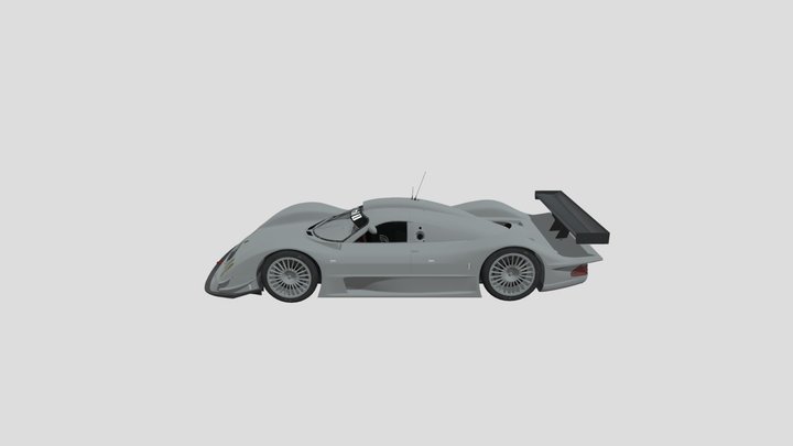 1999 Mercedes Benz CLR GT1 – Kostenloses 3D-Modell STL