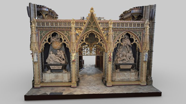 Westminster Abbey Choir Screen – Modello 3D gratuito STL