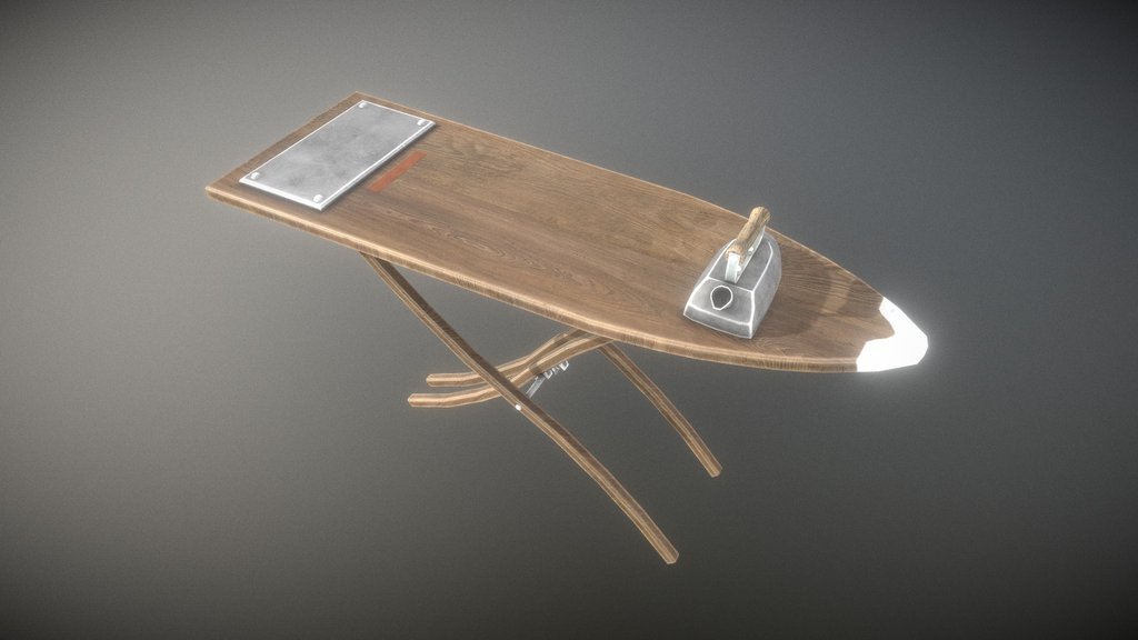 Iron and Iron Board | Game Ready Household Props