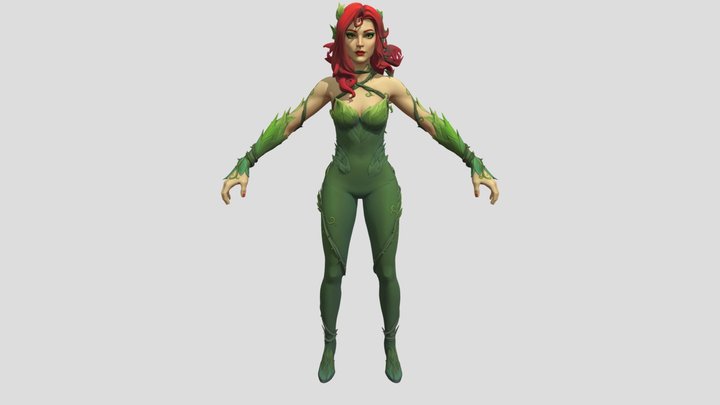 Fortnite: Poison Ivy V2 3D Model