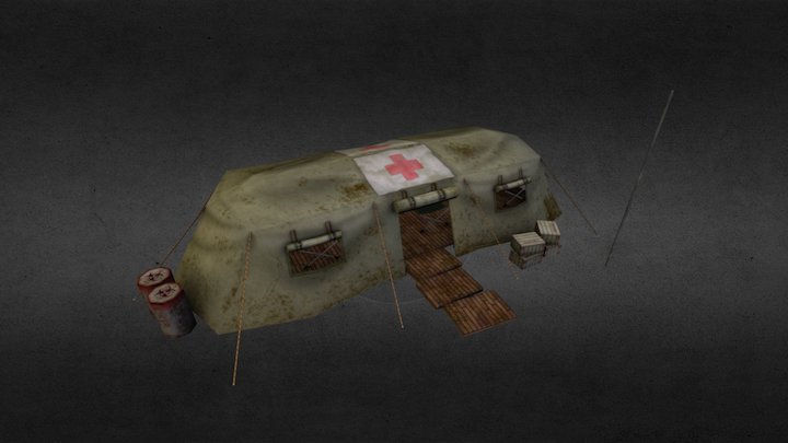 Aid Station 3D Model