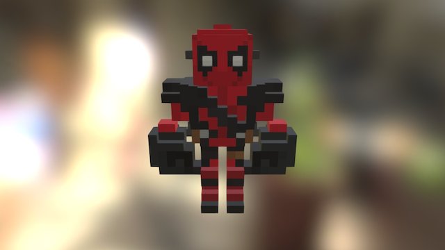 Deadpool 3D Model