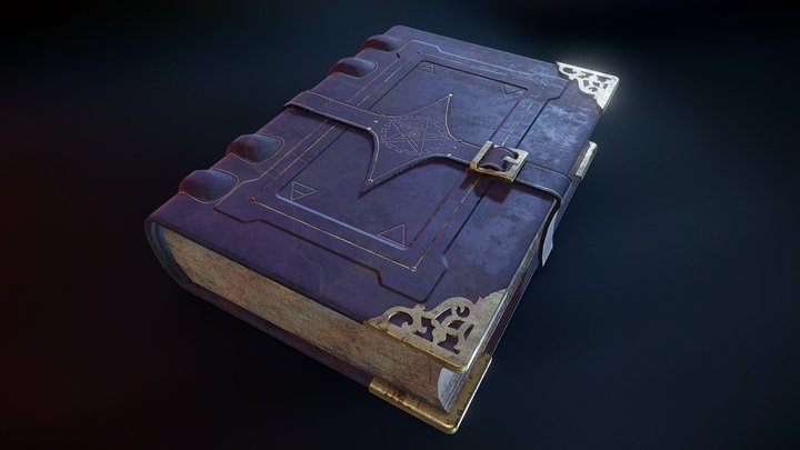 OLD GRIMOIRE 3D Model