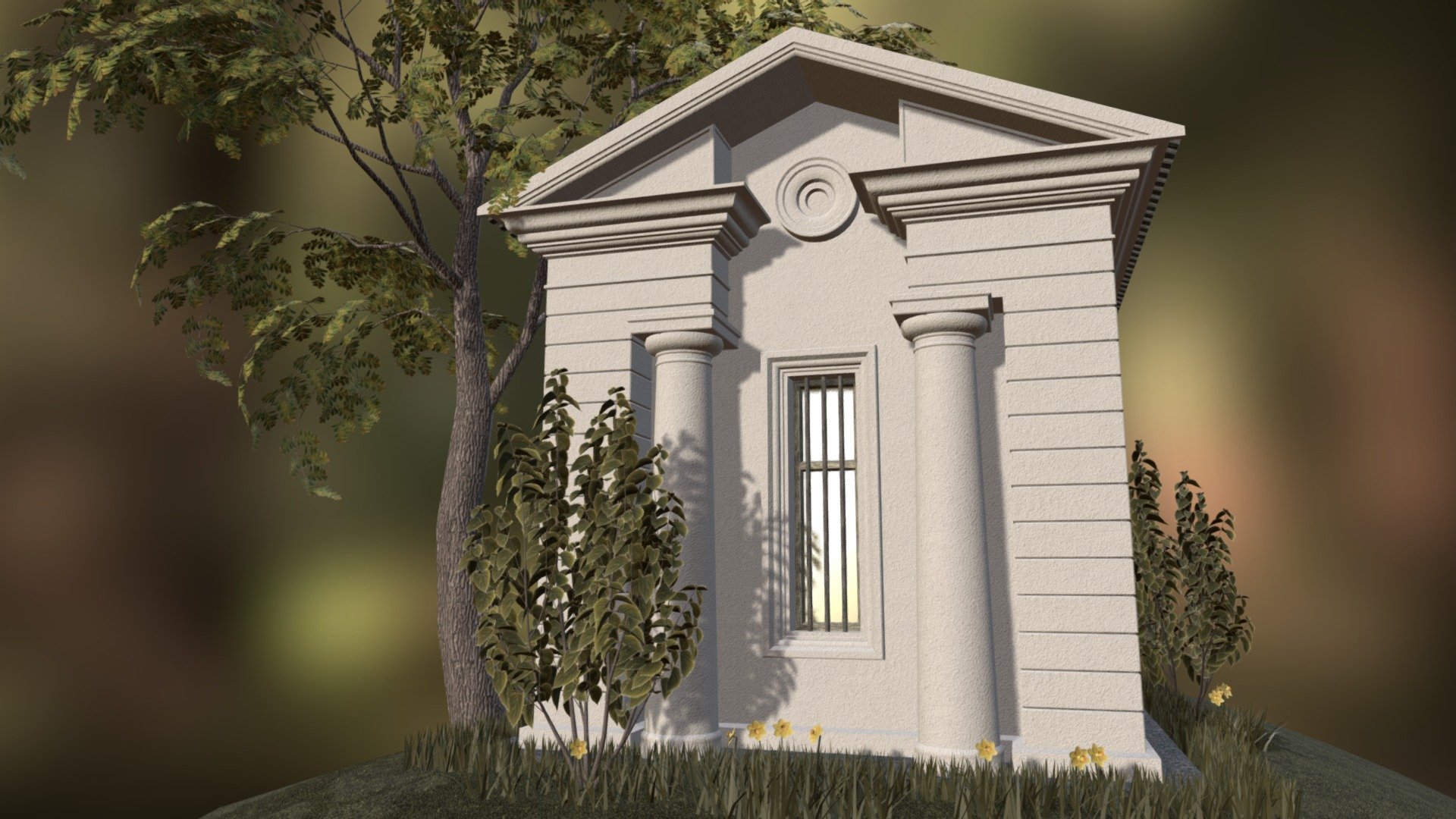 Сооружение парковой архитектуры - Download Free 3D model by ascamaran13 ...