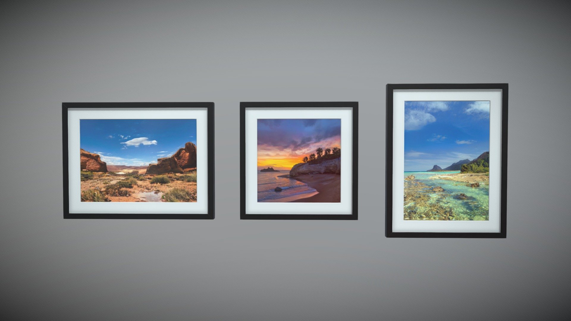 PictureFrames - Buy Royalty Free 3D model by gpz3d [b524c82 ...