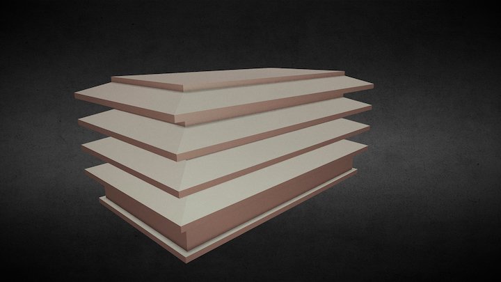 Флюгарка-гранд Плоский арт. GPL 3D Model