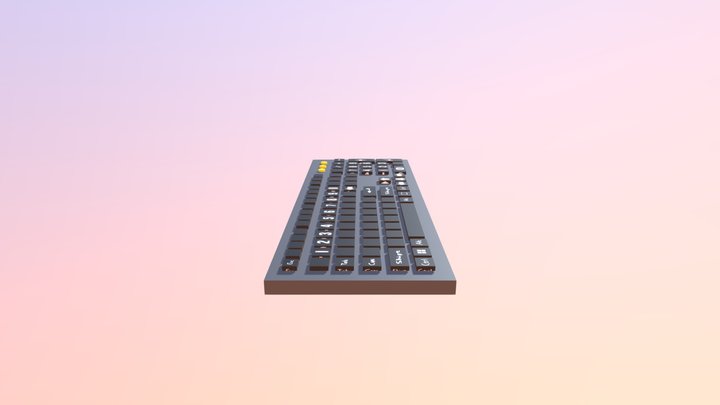 Keyboard 3D Model