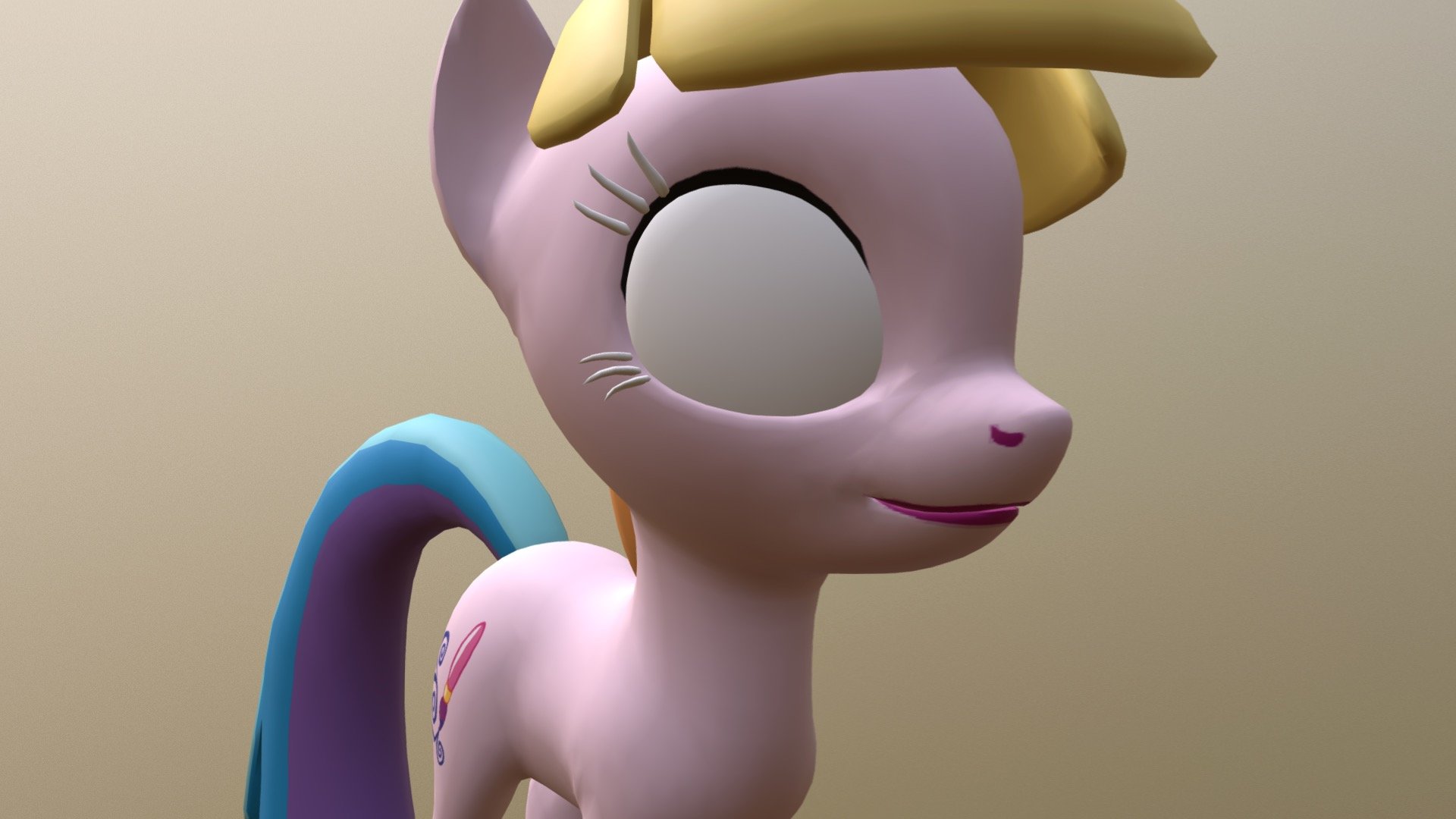 Rainbow pony 1