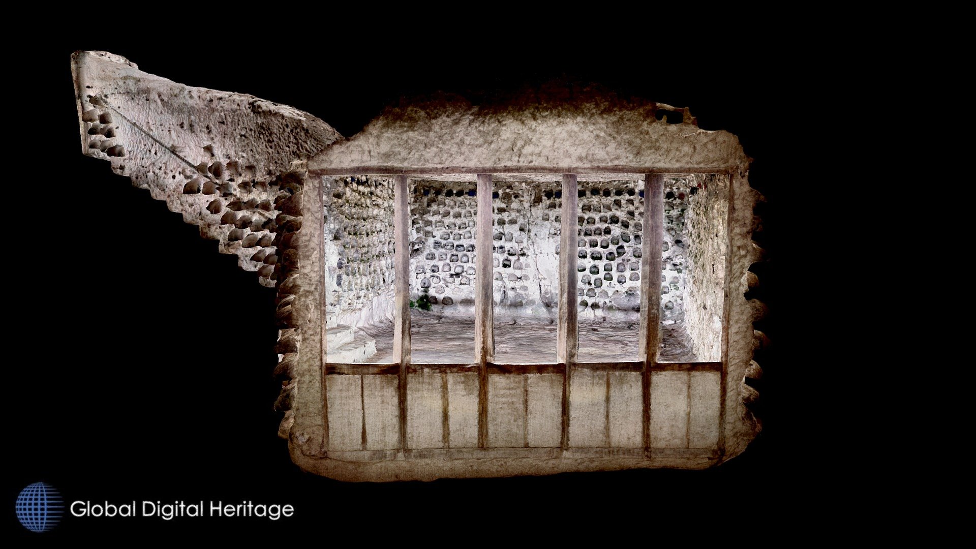 Le pigeonnier troglodyte du château de La Roche