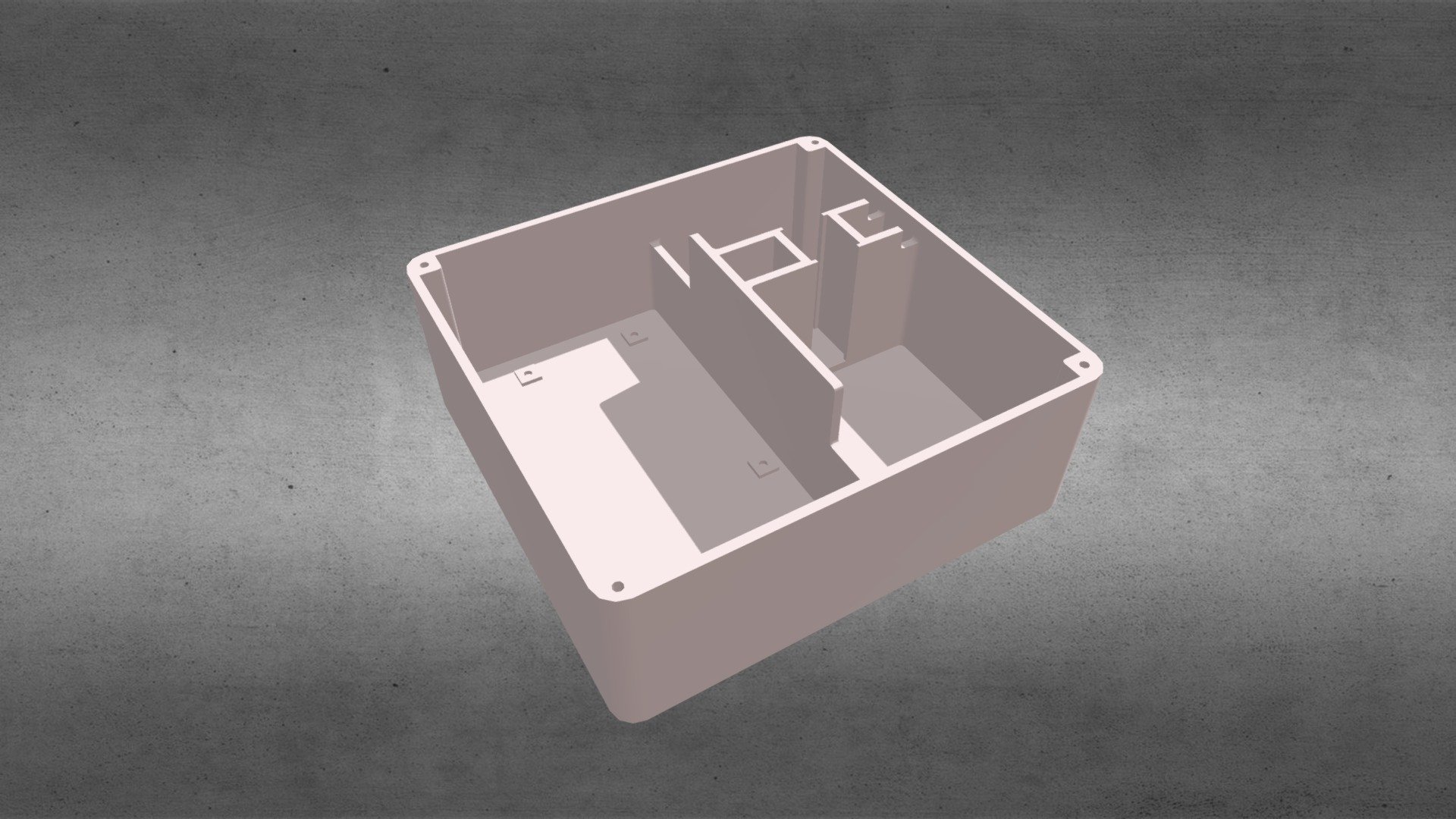 LED Photometer case main part
