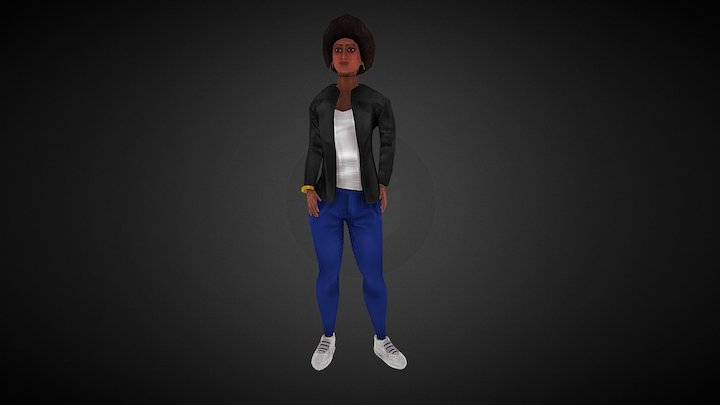 Girl 3D Model