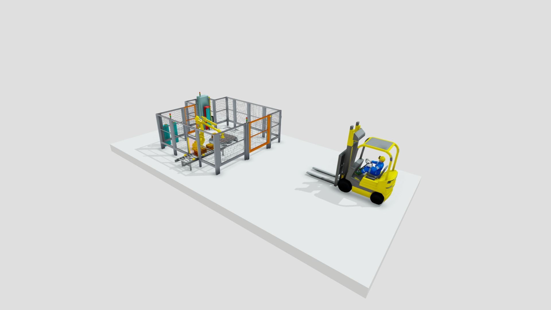 Pallet robot Pilz