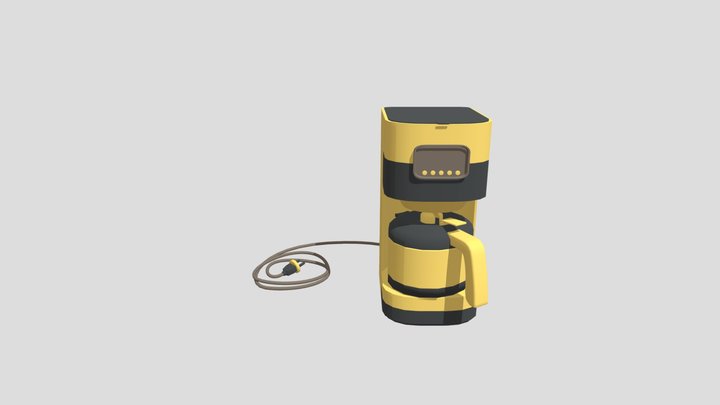 Coffee Machine XYZ 3D Model