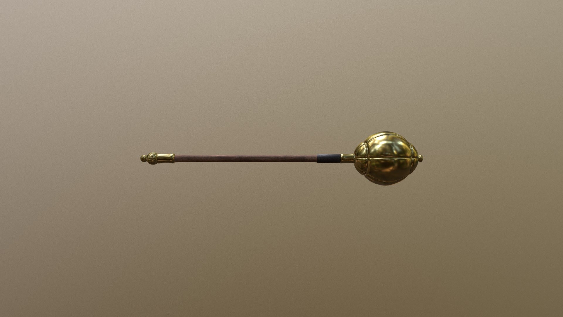 Golden hammer 3D model by hwong [b52a678] Sketchfab