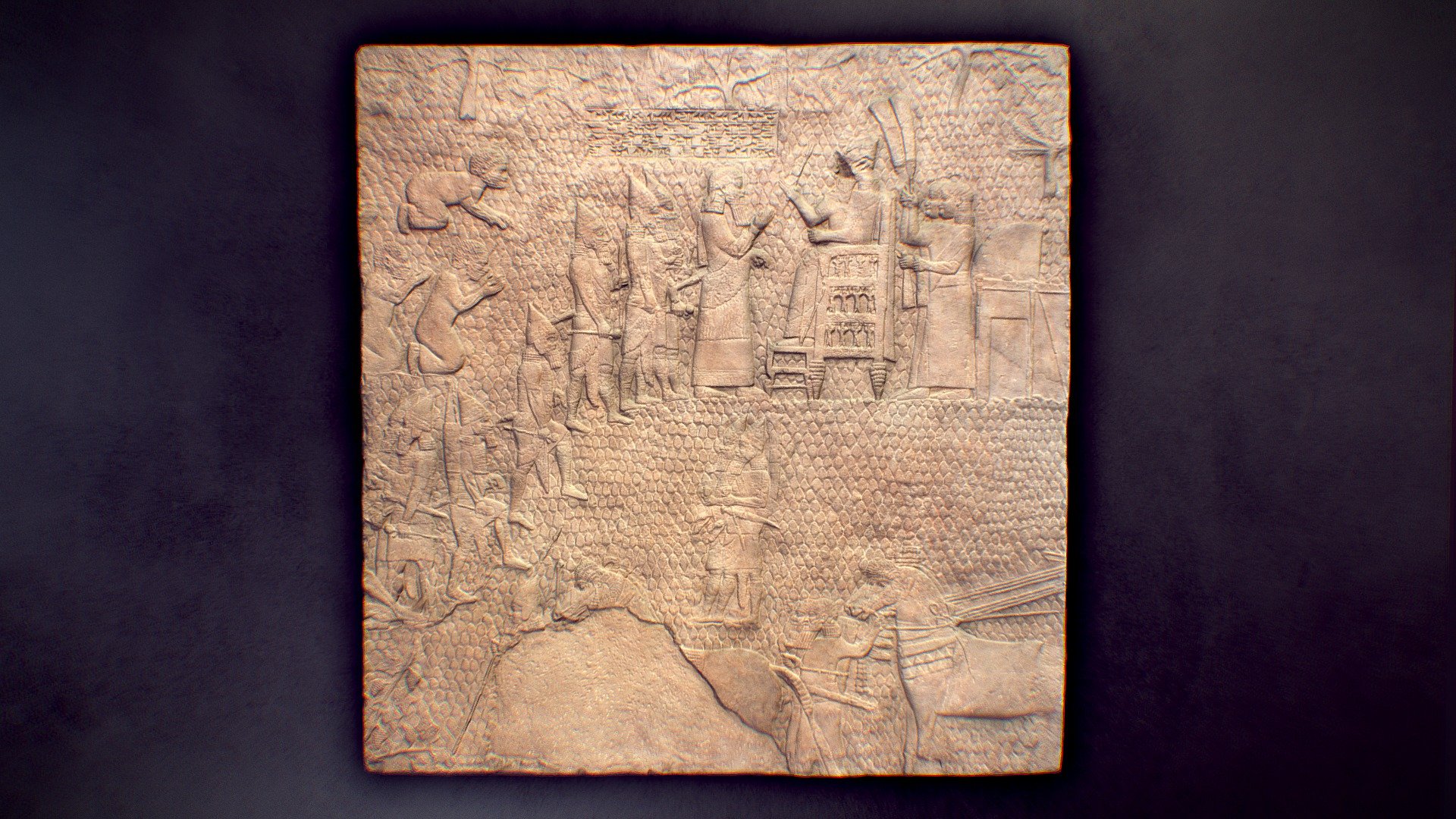 Overlooking the Destruction of Lachish