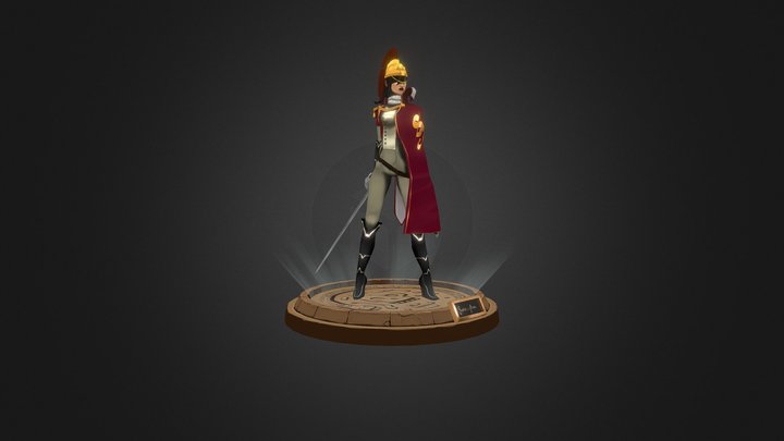 Sophie de la Fleur 3D Model