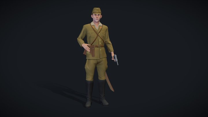 Kazuki 3D Model